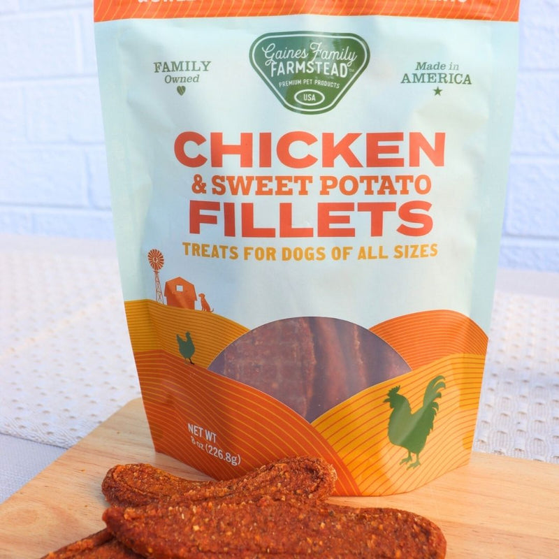 Chicken and Sweet Potato Fillets