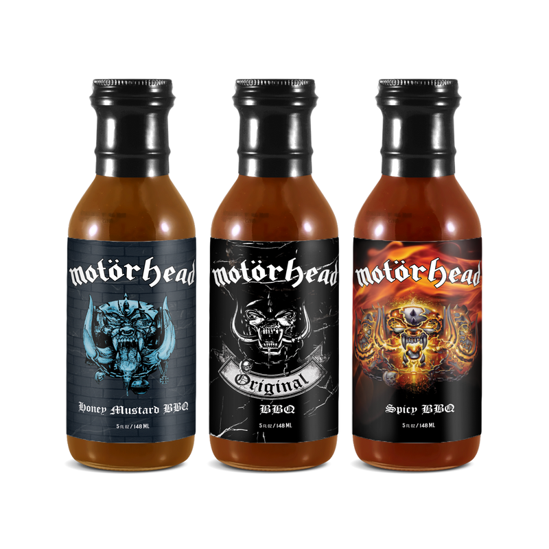 Motörhead BBQ Sauce 3-Pack