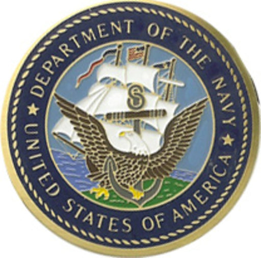 NAVY Color Medallion, Official Navy Medallions., , The Military Gift Store, Single Medal