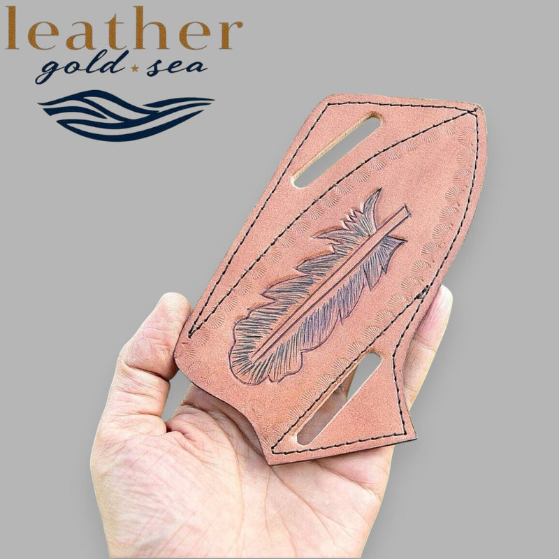 Custom Knife Sheaths Leather | Brown Handmade Gear