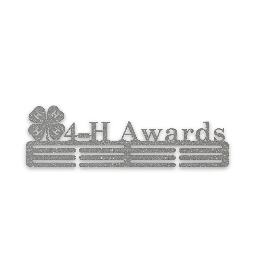 4H Awards Sports Medal Hanger - Personalized Medal Organizer Wall Rack for Athletes