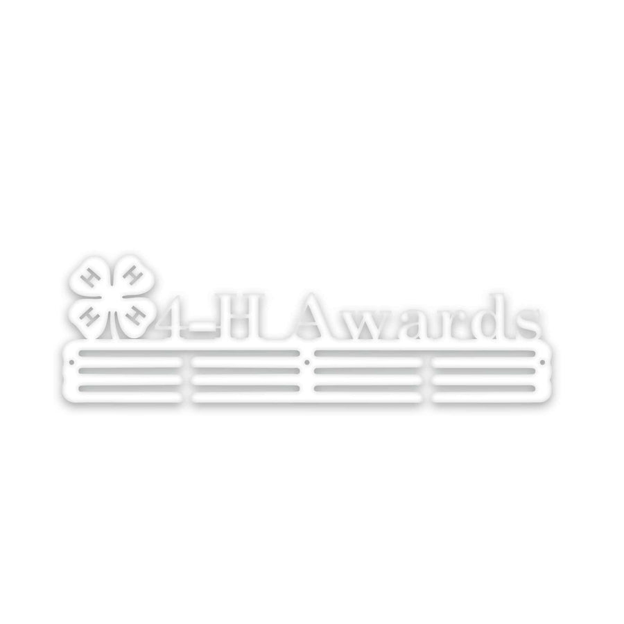 4H Awards Sports Medal Hanger - Personalized Medal Organizer Wall Rack for Athletes