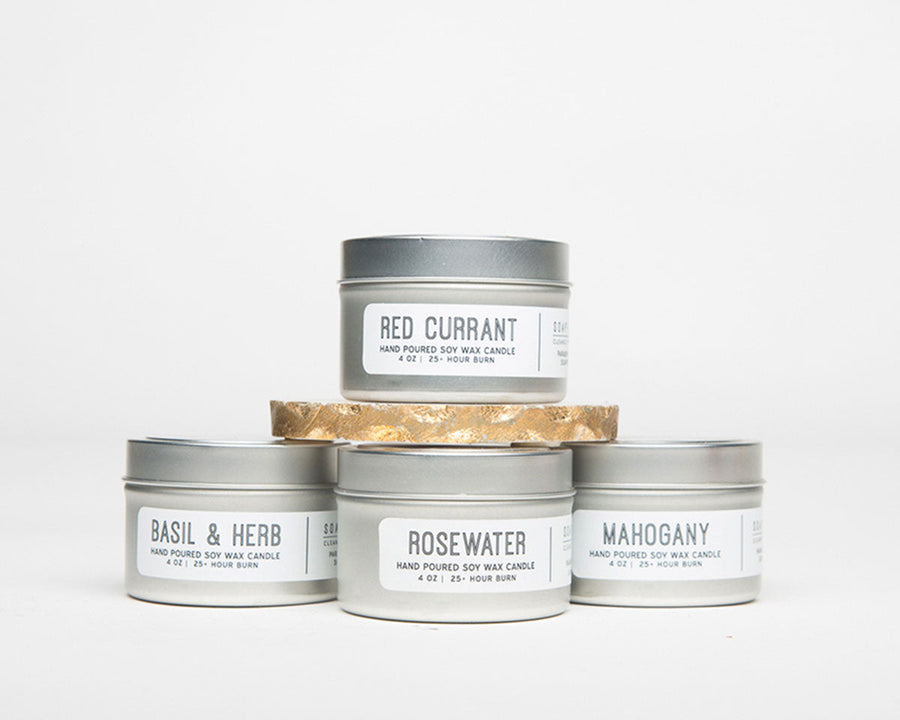 Choose 4 Tin Candles