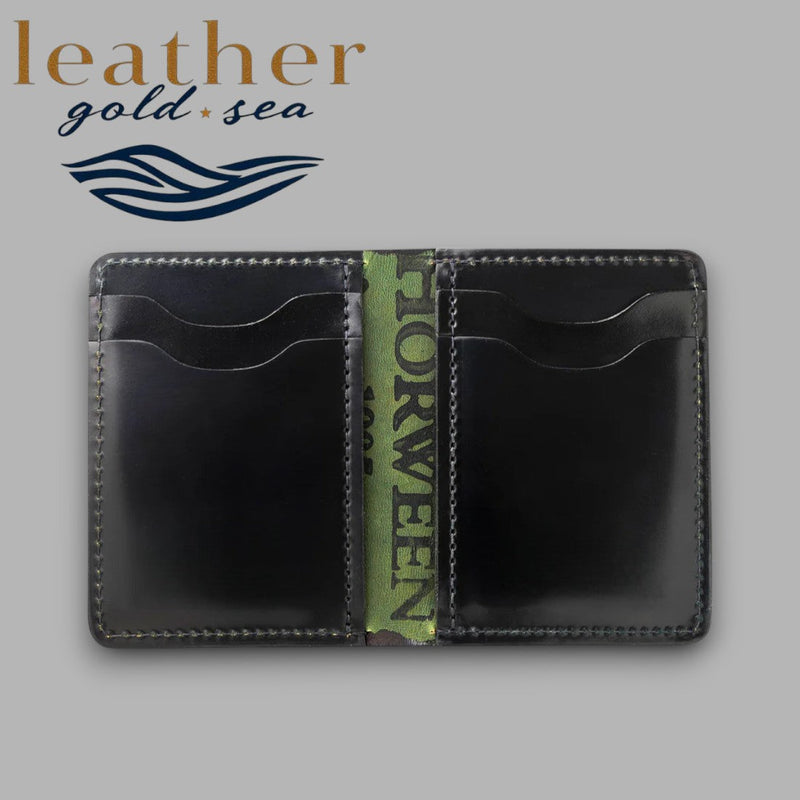 Buffalo Mens Wallet | Black Handmade Genuine Leather