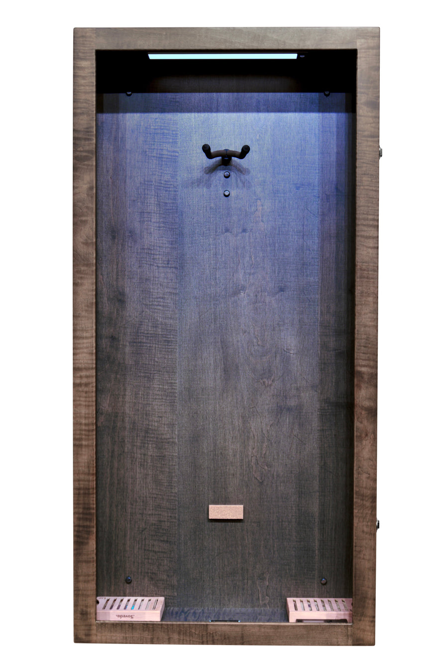 ClimaCase Rectangle Humidor - Flamed Maple with Antique Slate Stain