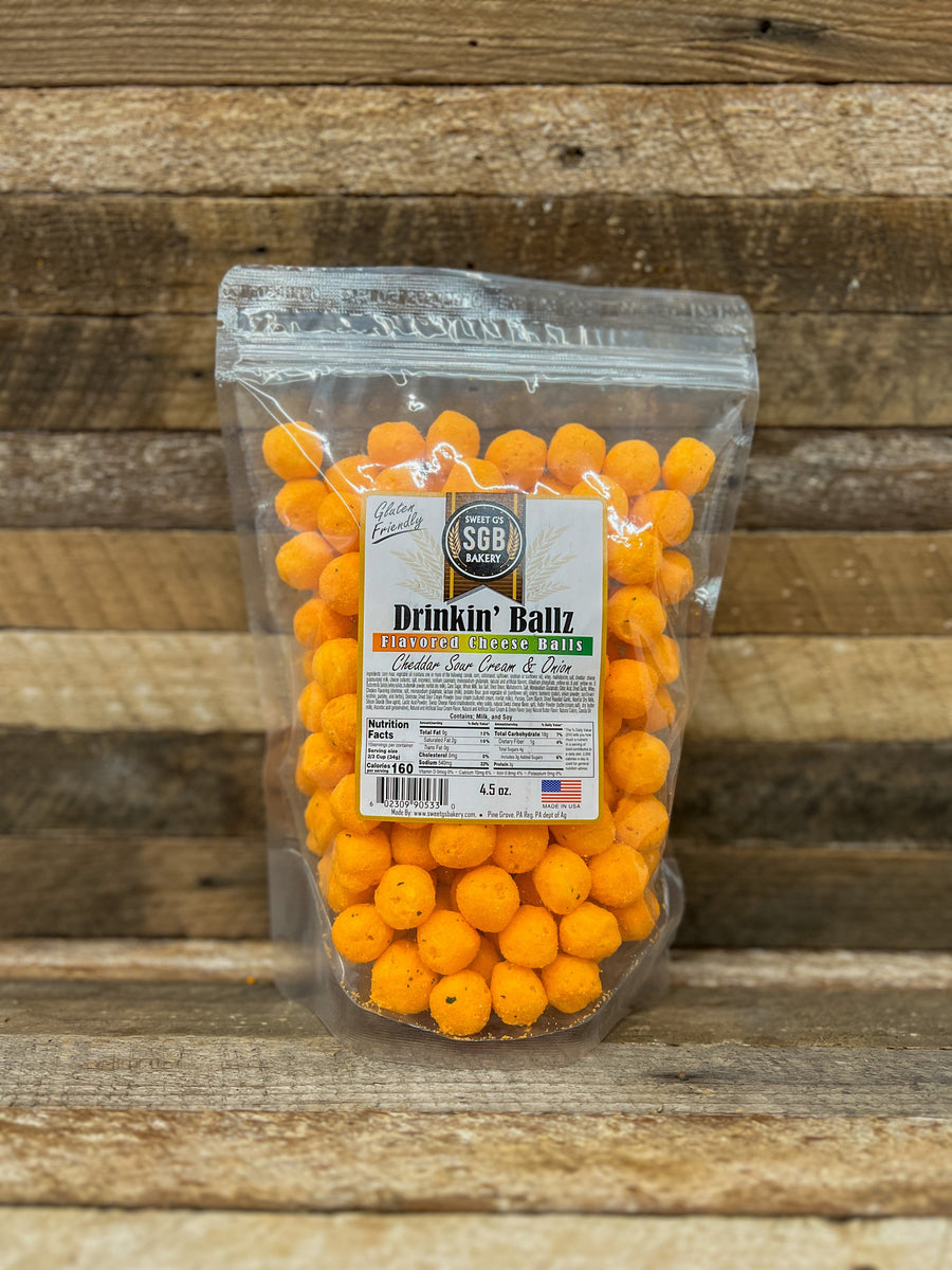 Cheddar Sour Cream & Onion Flavored Cheese Balls