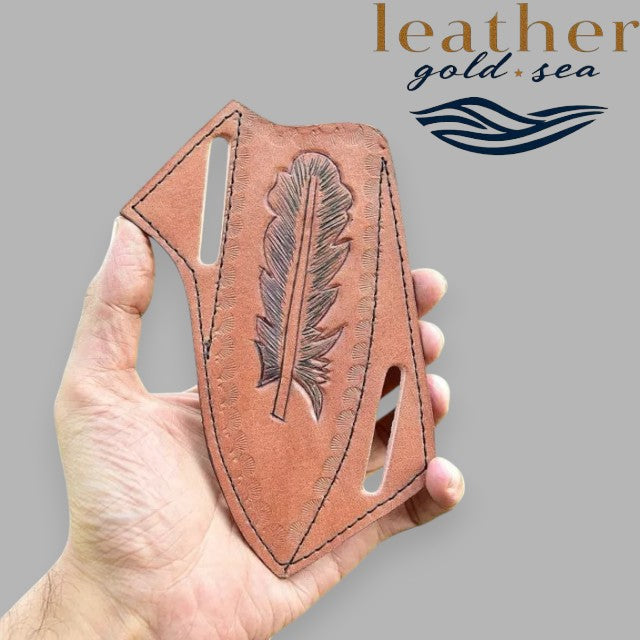 Custom Knife Sheaths Leather | Brown Handmade Gear