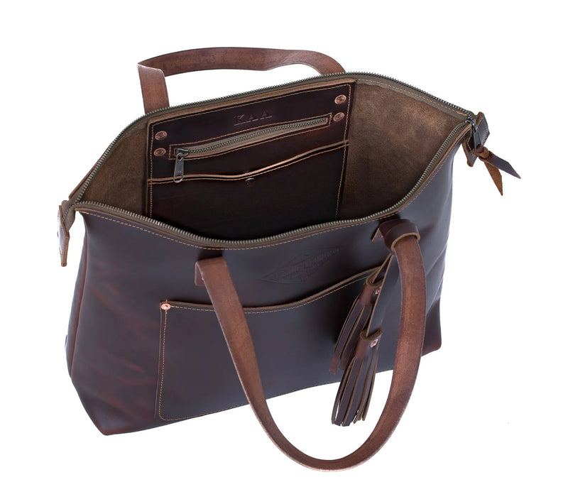 Deluxe Lifetime Tote - Lifetime Leather Co
