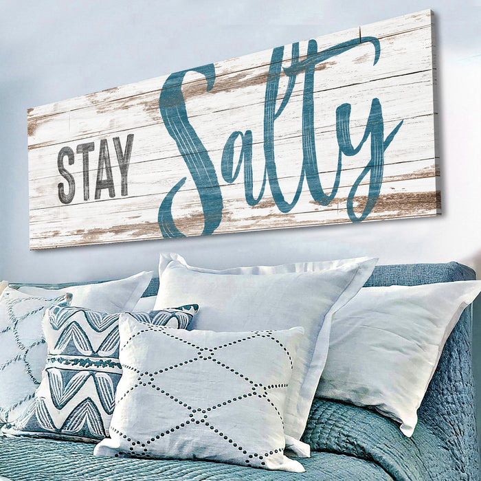 Stay Salty Coastal Sign Viii