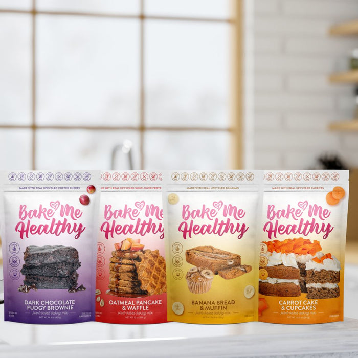 Oatmeal Pancake & Waffle Plant-Based Baking Mix - Bake Me Healthy