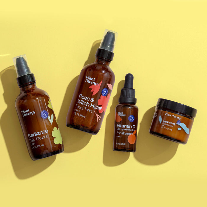 4 Step Skin Care Routine by Plant Therapy