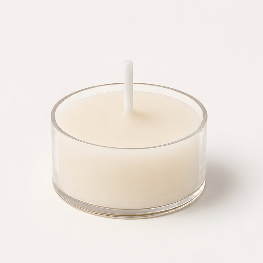 White Tealight Beeswax Candles
