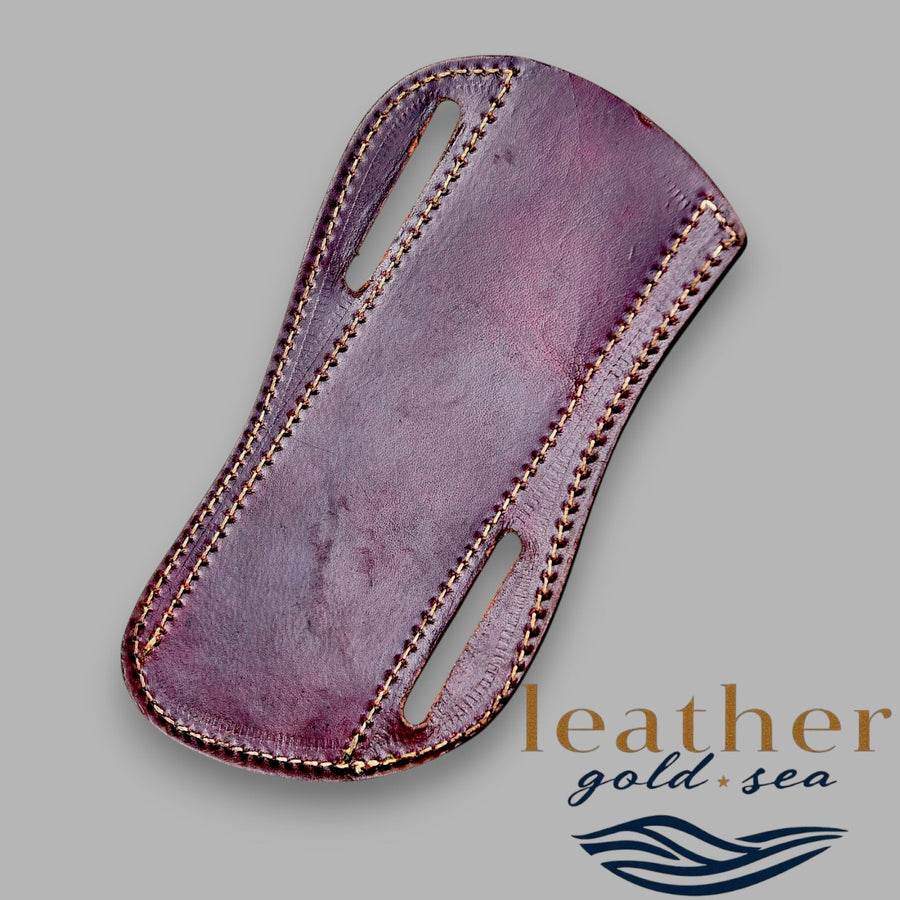 Custom Knife Sheath – Handmade Leather Cowboy Style