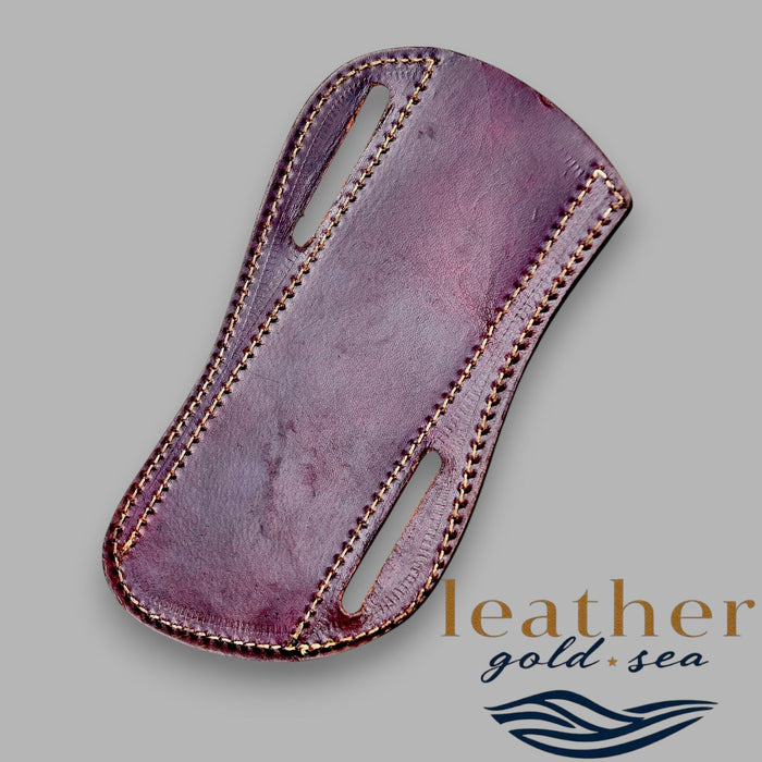 Custom Knife Sheath – Handmade Leather Cowboy Style