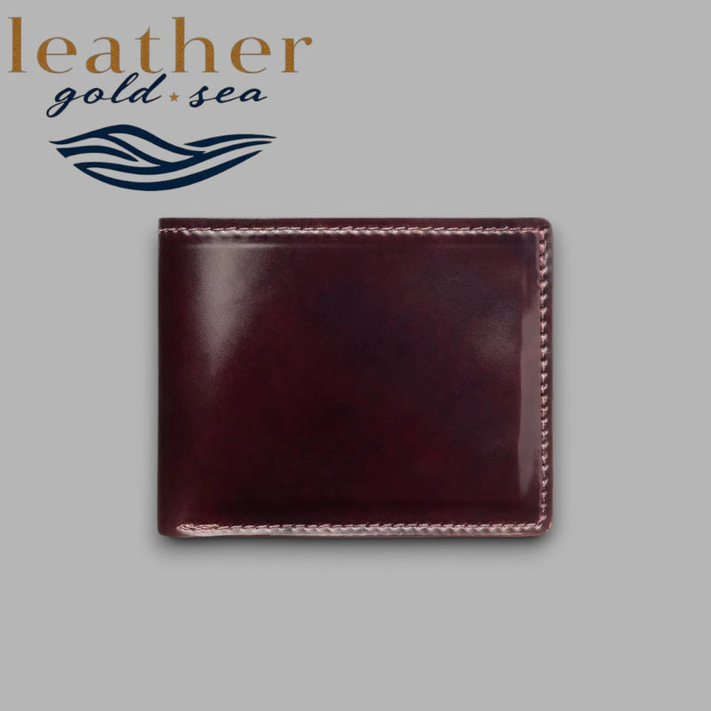 Cowhide Leather Wallet | Dark Brown