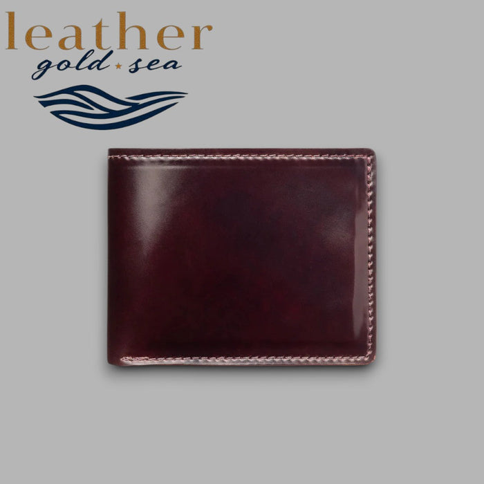Cowhide Leather Wallet | Dark Brown