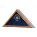 Military Veteran Funeral Flag Display Case - For Burial Casket Flag - INCLUDES Engraved Military Emblem., Military Veteran Funeral Flag Display Case - For Burial Casket Flag, The Military Gift Store, Personalized Burial Flag Case