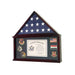 Flags Connections - Large Military Shadow Box Frame Memorial Burial Funeral Flag Display Case for 5' X 9.5' Flag, Solid Wood (Cherry)., Large Military Shadow Box Frame Memorial Burial Funeral Flag., The Military Gift Store, Military Flag Display Case, Flag Shadow Boxes (21)