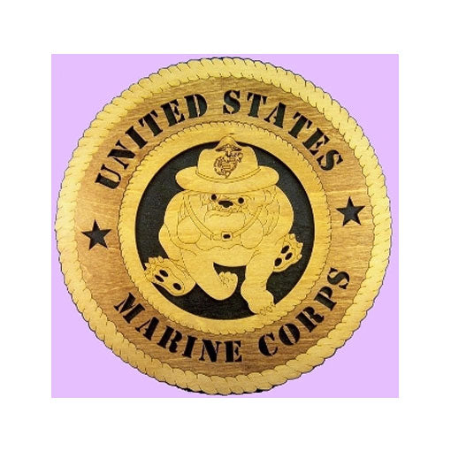 Marine Corps Wall Tributes - 9"., , The Military Gift Store, Wall Tributes