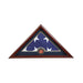 US Marine Corps Flag Display Case Complete With Flag., , The Military Gift Store, Triangle flag display