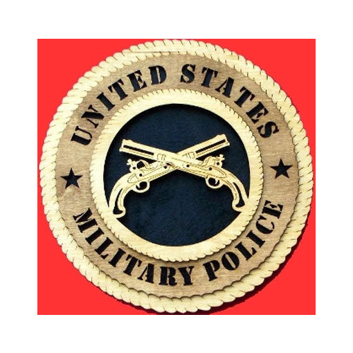 Military Police Wall Tributes - 9"., , The Military Gift Store, Wall Tributes