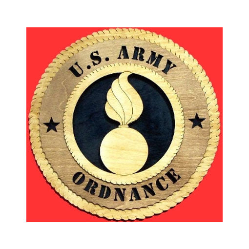 Ordnance Wall Tributes - 12"., , The Military Gift Store, Wall Tributes