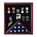 Flag Photo and Badge Display Case,Photo & Badge With Fit 3' x 5' Flag., Flag Photo and Badge Display Case, Photo & Badge With Fit 3' x 5' Flag, The Military Gift Store, Flag Photo and Badge Display Case