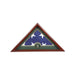Medallion Flag Display Case, Memorial Flag Display case with Army Green., Medallion Flag Display Case, Memorial Flag Display case, The Military Gift Store, Medallion Flag Display Case