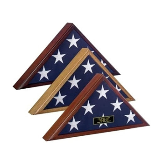 4 x 6 flag Display Case, 4ft x 6ft flag display case - Cherry Material.