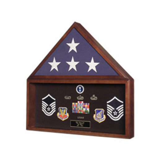 Burial Flag Medal Display case, Ceremonial Flag display - Fit 3' x 5' Flag., Burial Flag Medal Display case, Ceremonial Flag display, The Military Gift Store, Flag Case, Burial Flag Shadow Case, Flag display ->Flag and Medal Display Cases (23)