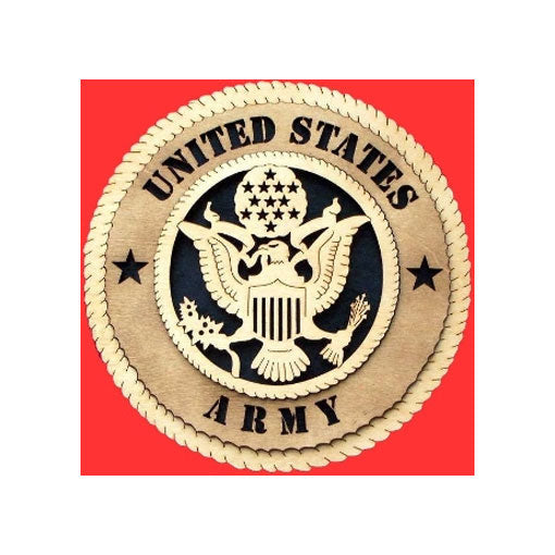 Army Wall Tribute, Army Hand Made Gift - 12"., , The Military Gift Store, Wall Tributes