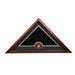 Medallion Flag Display Case, Memorial Flag Display case with Marine Corps - Maron.