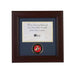 U.S. Marine Corps Medallion 4-Inch by 6-Inch Landscape Picture Frame - The Military Gift Store