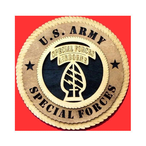 Airborne Wall Tributes - 9"., , The Military Gift Store, Wall Tributes