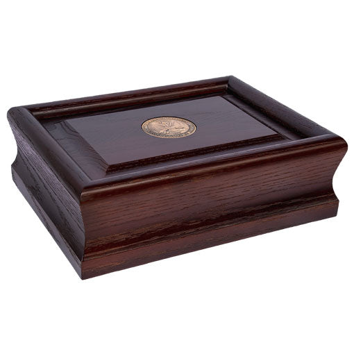 Flags Connections - Patriot Urn - Coast Guard - Cherry., , The Military Gift Store, Patriot Urn
