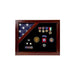 American Corner flag and medal display case, Fit 3 x 5 Flag., , The Military Gift Store, Rectangular case