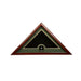 Medallion Flag Display Case, Memorial Flag Display case with Go Army - Medallion., Medallion Flag Display Case, Memorial Flag Display case with Go Army, The Military Gift Store, Medallion Flag Display Case