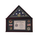 Flags Connections - Large Military Shadow Box Frame Memorial Burial Funeral Flag Display Case for 5x9 Flag, Solid Wood with Armed Forces Emblems., Large Military Shadow Box Frame Memorial Burial Funeral Flag., The Military Gift Store, Military Flag Display Case, Flag Shadow Boxes (21)