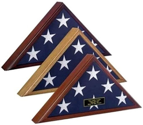 Flag connections, Capitol Hill Flag case for 4x6 Flag - Walnut and Mahogany., Capitol Hill Flag case for 4x6 Flag - Walnut and Mahogany., The Military Gift Store, Flag Cases (75)