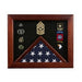 Military Flag medal display case, Mahogany wood for 3x5 flag available in blue or black., Military Flag medal display case, Mahogany wood for 3x5 flag., The Military Gift Store, Military Medals & Awards Display Cases (29)