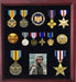 Military Medal Display case, American medal Shadowbox - Black, , The Military Gift Store, Military Award And Medal Display Case (59)