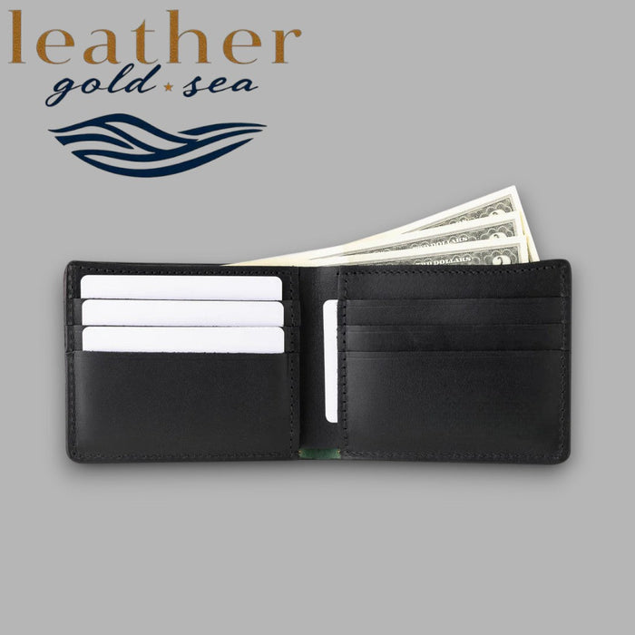 Buffalo Mens Wallet – Black Leather Slim