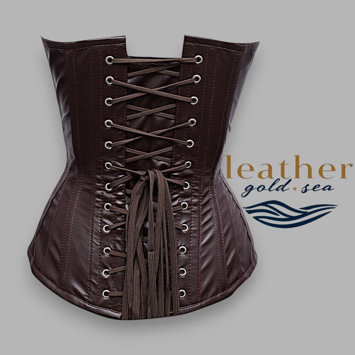Brown Corset Leather – Handcrafted Leather