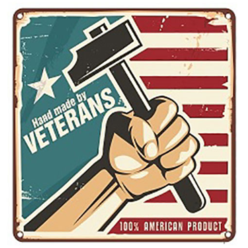 2 Flags display case - Wall Mounted box