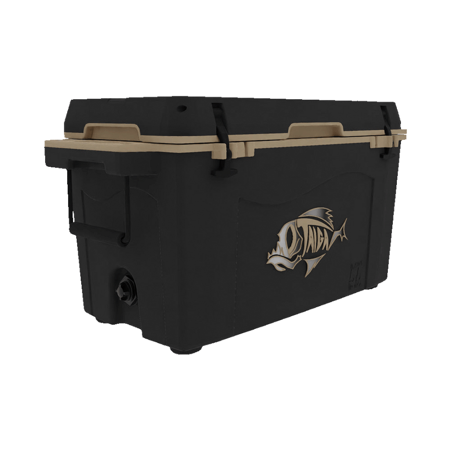 Taiga Coolers 55 Quart Black and Tan Cooler