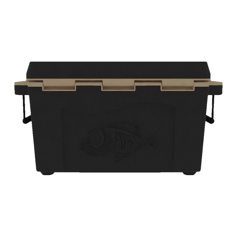 Taiga Coolers 55 Quart Black and Tan Cooler