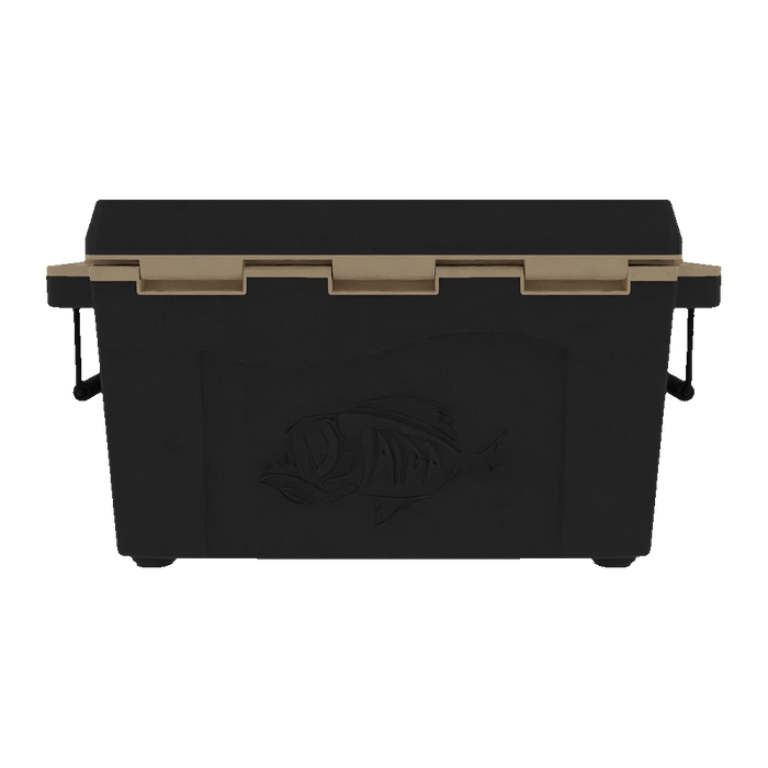 Taiga Coolers 55 Quart Black and Tan Cooler