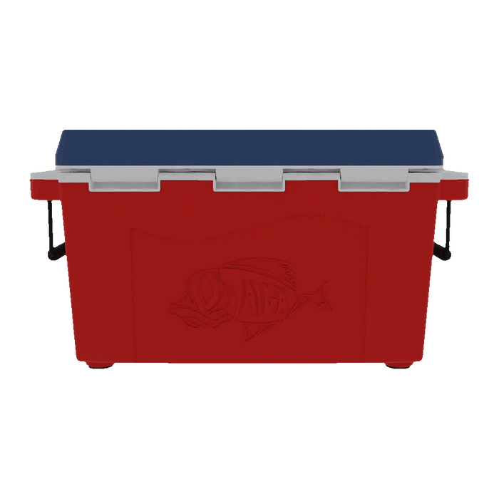 Taiga Coolers 55 Quart Red White and Blue Cooler