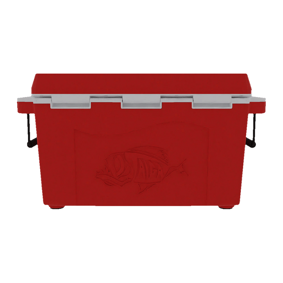 Taiga Coolers 55 Quart Red Cooler