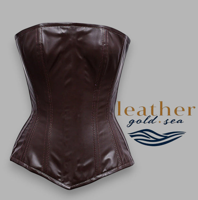 Leather Corset | Overbust Corset – Handcrafted Fit